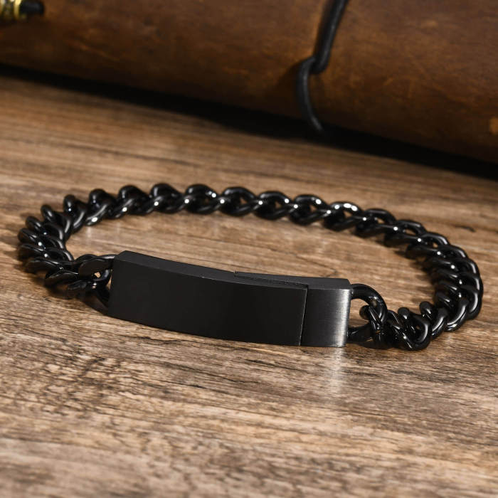 Wholesale Stainless Steel Magnetic Clasp Bracelet for Men