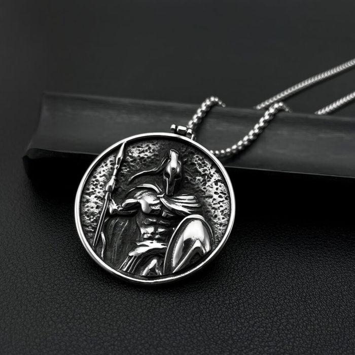 Wholesale Stainless Steel Warrior Pendant