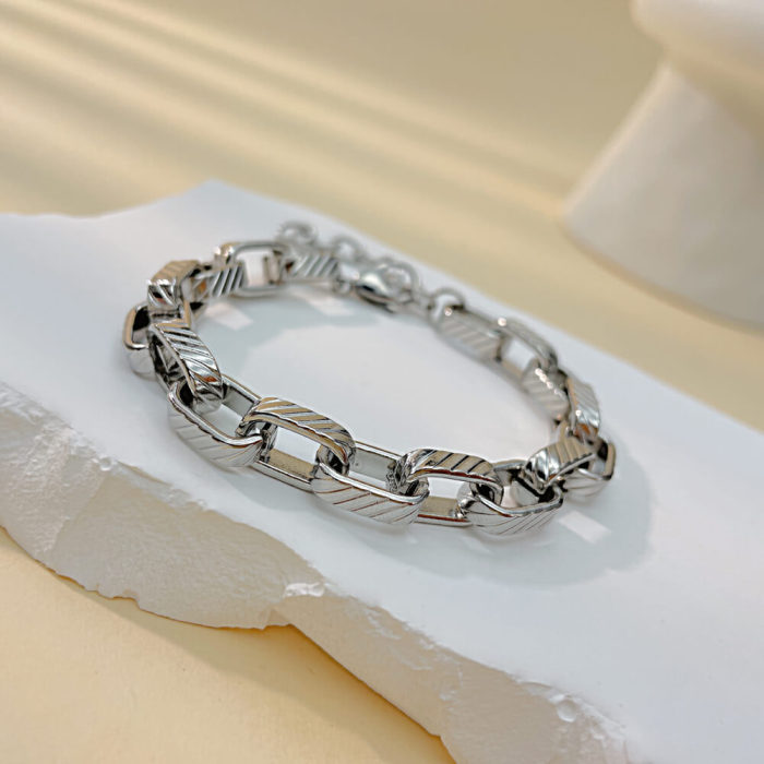 Wholesale Stainless Steel Women Chain Bracelets