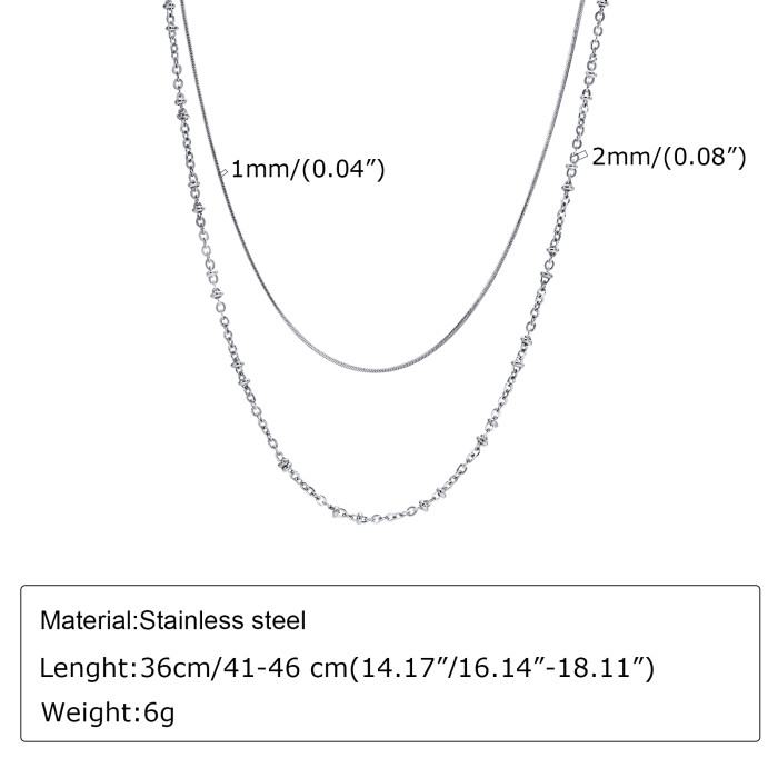Wholesale Stainless Steel Women Necklace