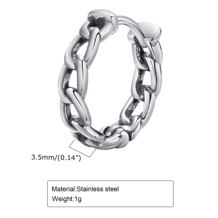 Wholesale Stainless Steel Chain Earrings