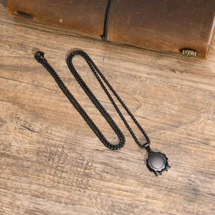Wholesale Stainless Steel Black Pendant