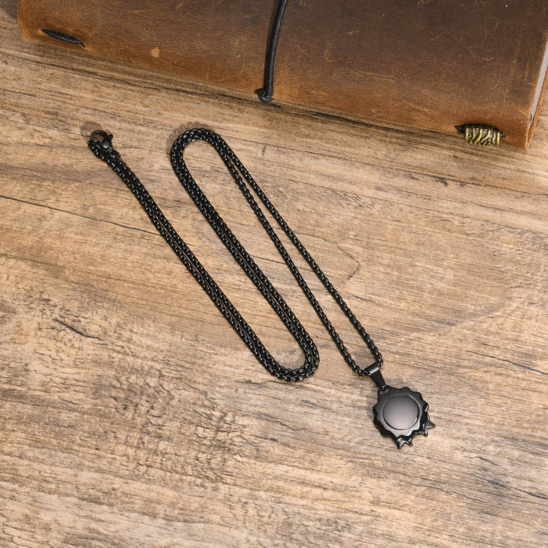 Wholesale Stainless Steel Black Pendant