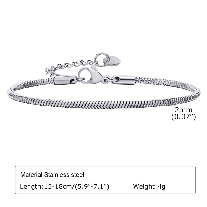 Copy Wholesale Stainless Steel Women Bracelet