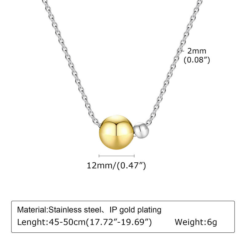 Wholesale Stainless Steel Women Necklace with Beads