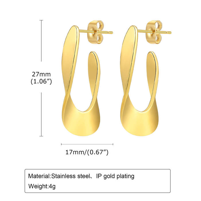 Wholesale Stainless Steel Womens Fashion Earrings