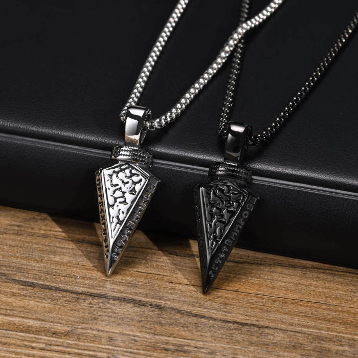 Wholesale Stainless Steel Viking Arrow Pendant