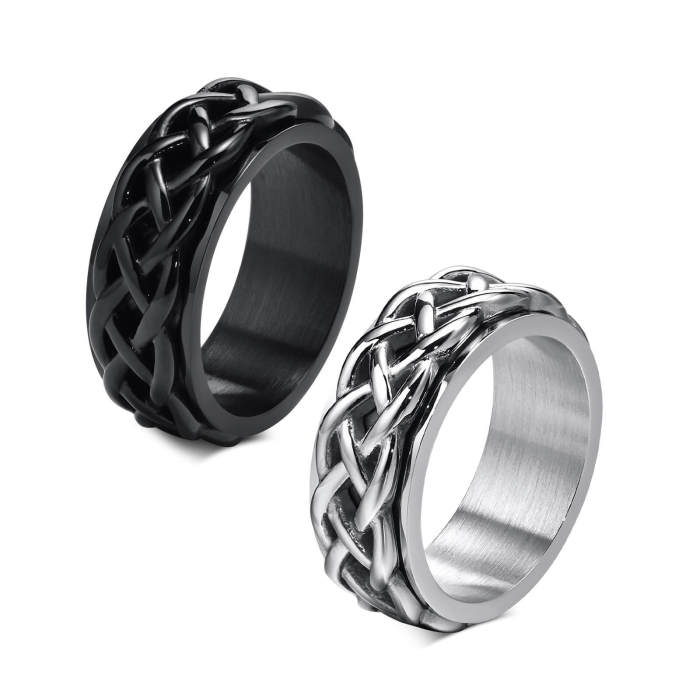 Wholesale Stainless Steel Celtic Chain Ring