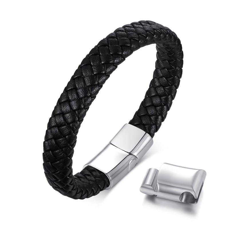 Wholesale Mens Leather Bracelet Personalized