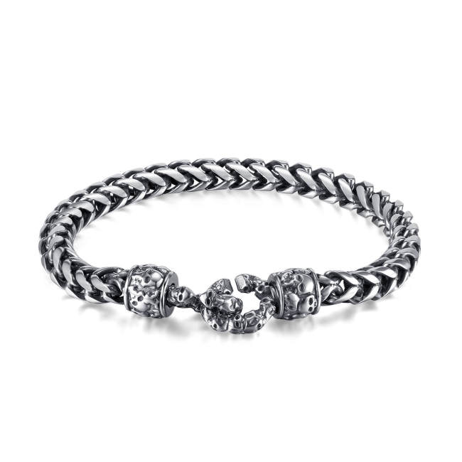 Wholesale Stainless Steel Bracelet with Skull