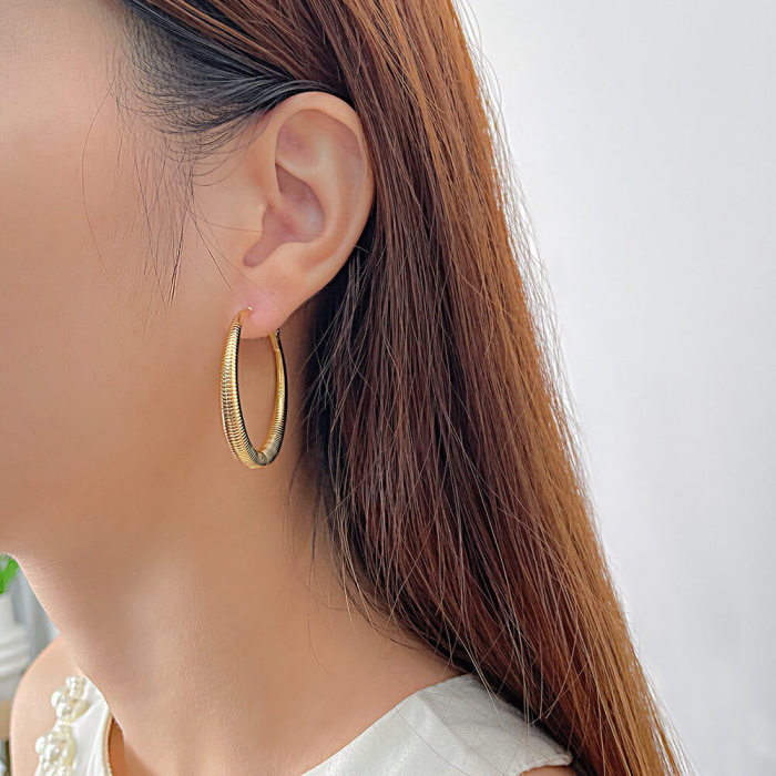 Wholesale Stainless Steel Fashion Women Earrings