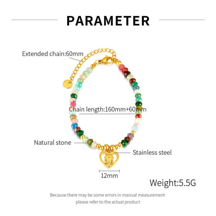 Wholesale Dopamine Colorful Beaded Bracelet