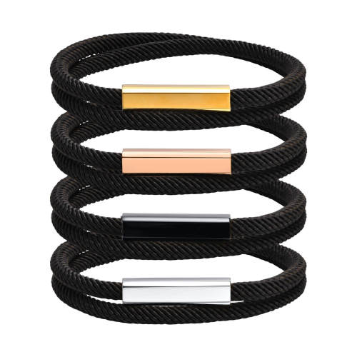 Wholesale Milanese Rope Double Layer Bracelet