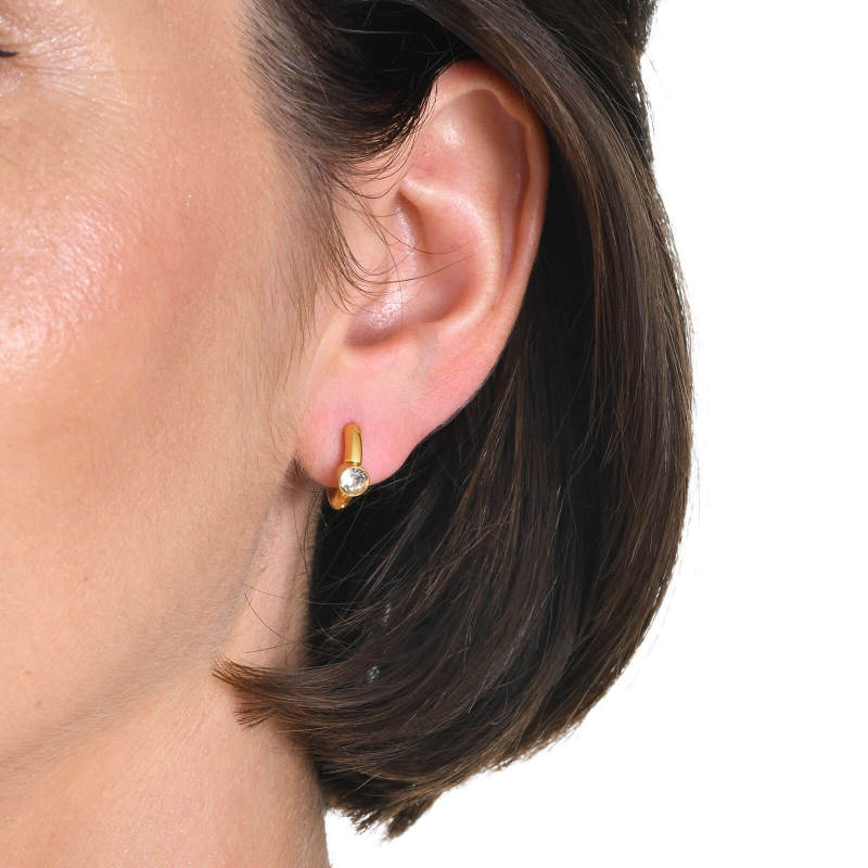 Wholesale Stainless Steel 18k Gold Earring