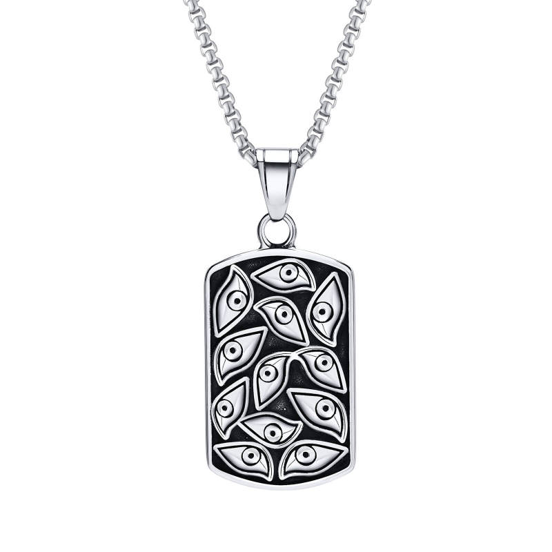 Wholesale Stainless Steel Mens Dog Tag Necklace