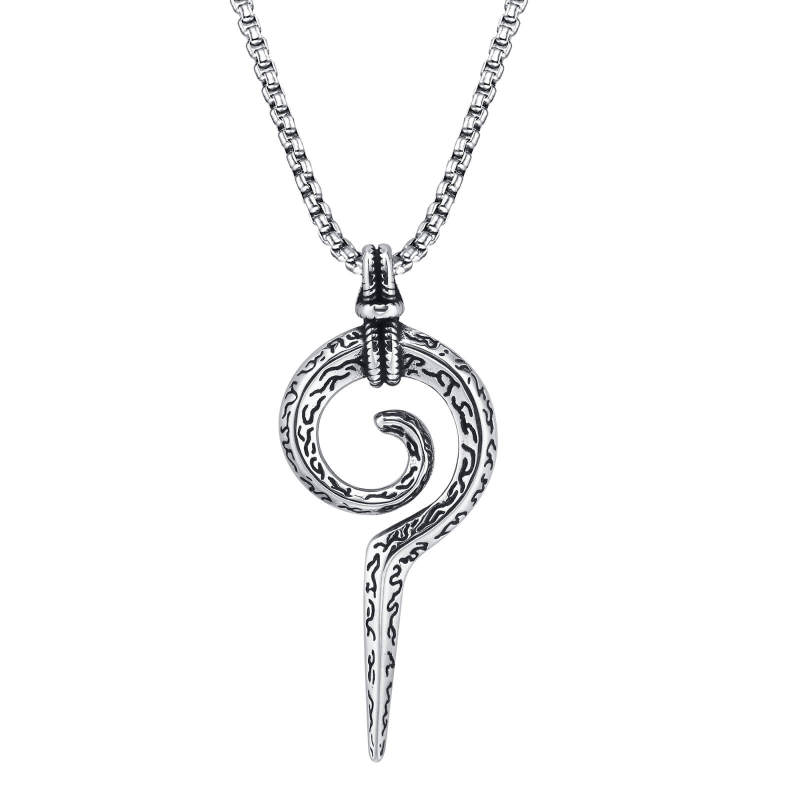 Wholesale Stainless Steel Rune Pendant