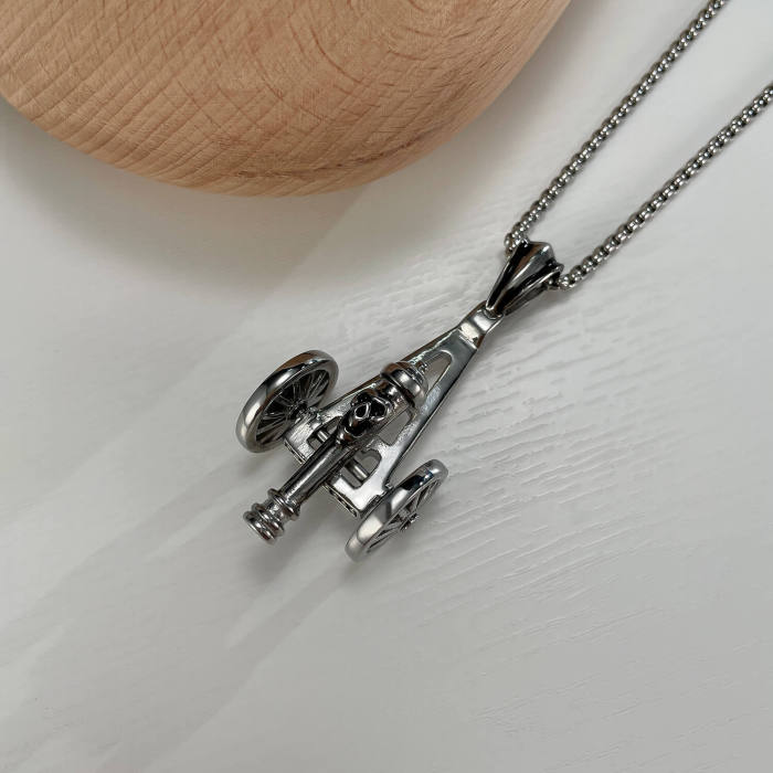 Wholesale Pirate Skull Stainless Steel Necklace