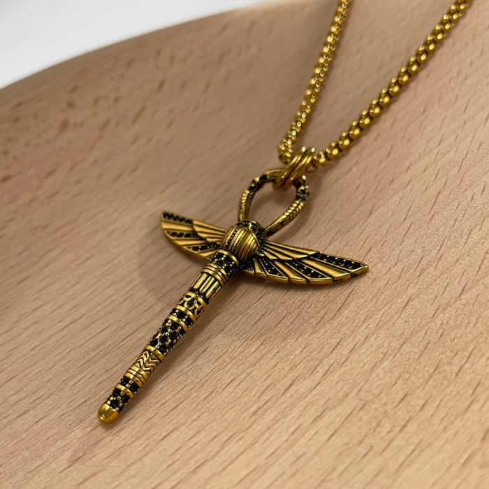 Wholesale Stainless Steel Dragonfly Pendant