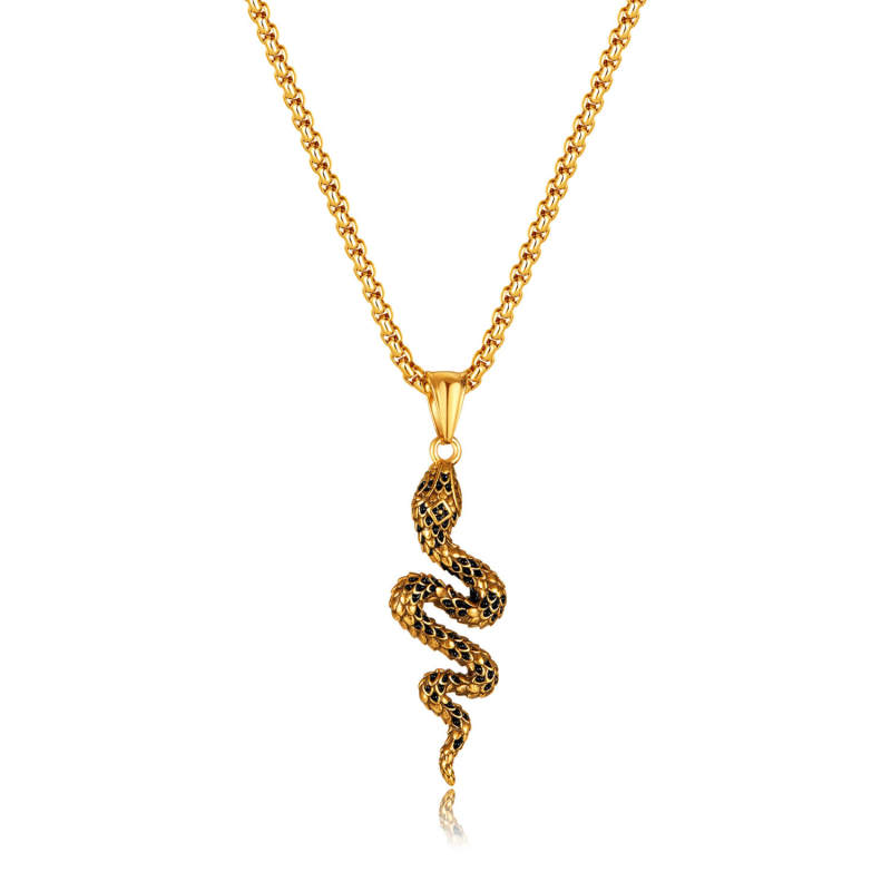 Wholesale Stainless Steel Snake Pendant