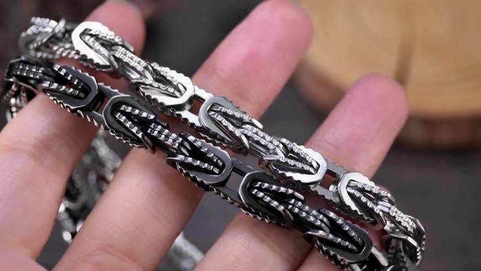 Wholesale Stainless Steel Mens Chunky Bracelet