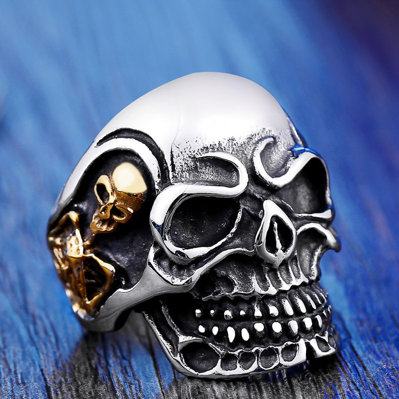 Wholesale Jewelry Rings skeleton Skull Ring