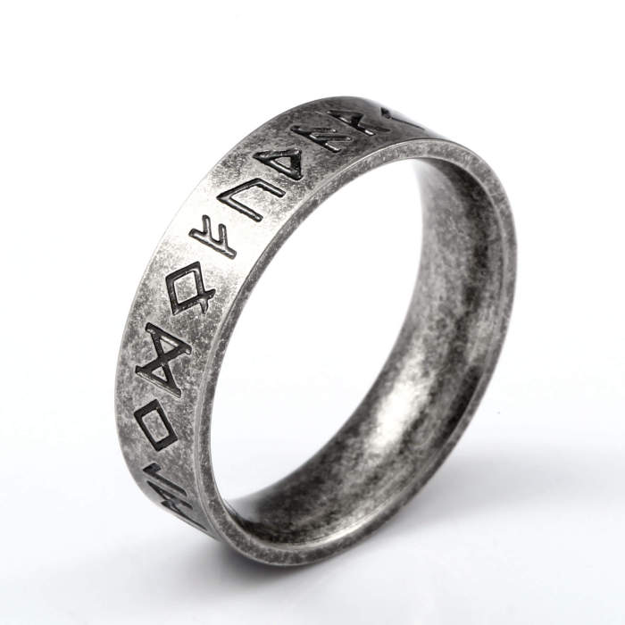 Wholesale Stainless Steel Viking Wedding Rings