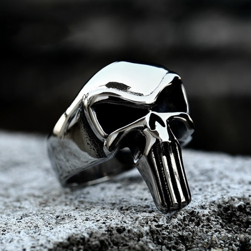 Wholesale Stainless Steel Men Skull Ring