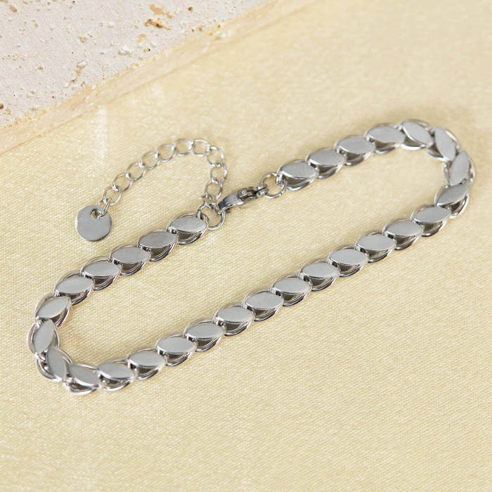 Wholesale Stainless Steel Beans Bracelet