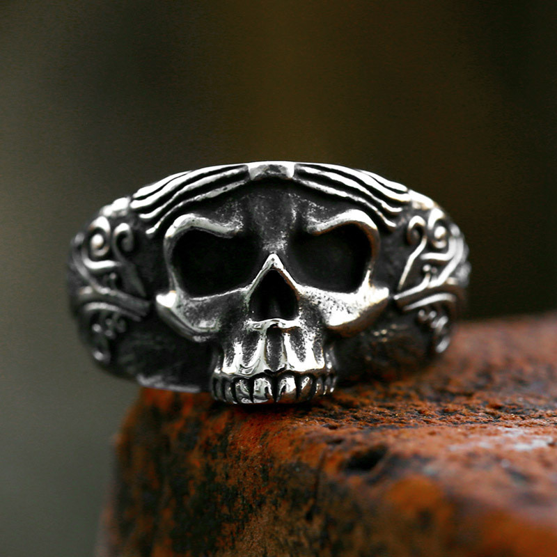 Wholesale Stainless Steel Fashion Skull Ring