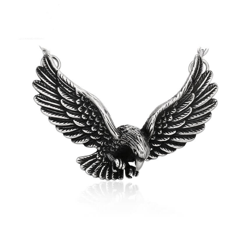 Wholesale Stainless Steel Vintage Flying Eagle Pendant