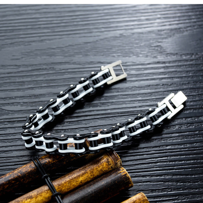 Wholesale Stainless Steel Bicycle Chain Llink Bracelet