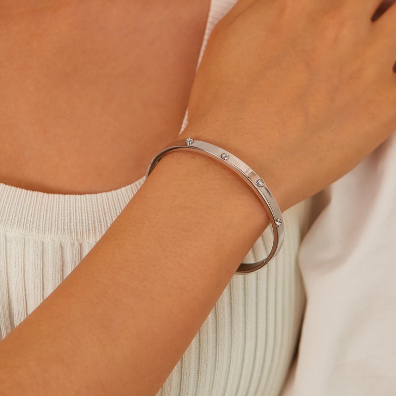 Wholesale stainless Steel Women Bangle