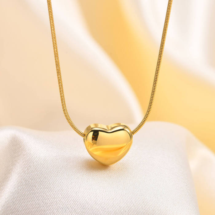 Wholesale Stainless Steel Heart Necklace