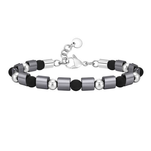 Wholesale Black Gallstone Beaded Bracelets