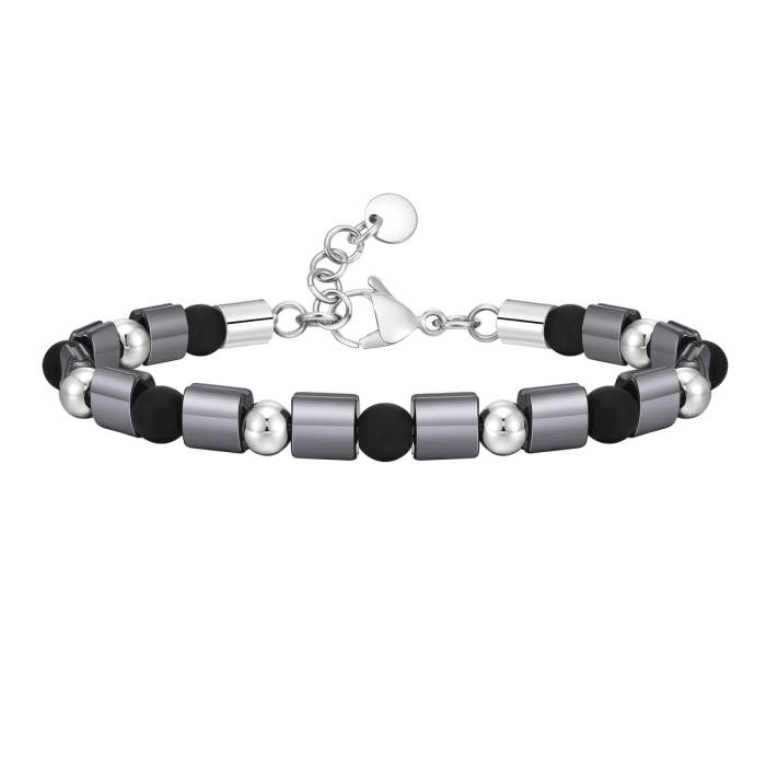 Wholesale Black Gallstone Beaded Bracelets