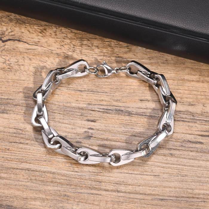 Wholesale Stainless Steel Handmade Chain Bracelet