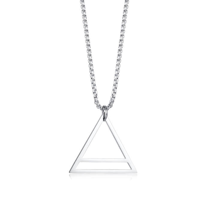 Wholesale Stainless Steel Triangle Pendant