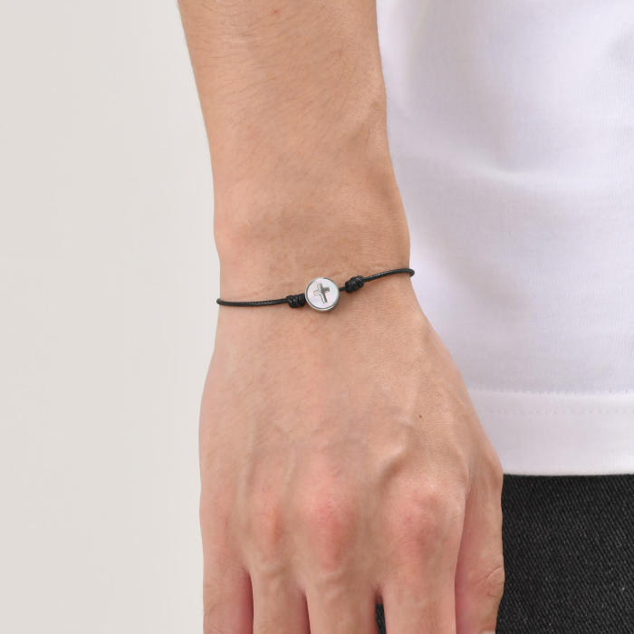 Wholesale Simple Cross Bracelet for Couple