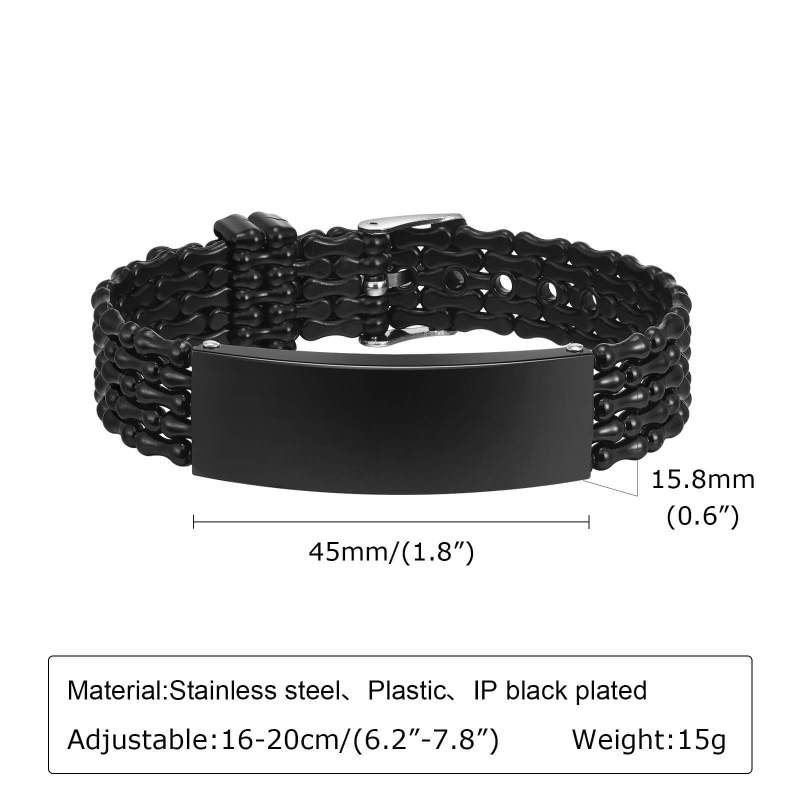 Wholesale Stainless Steel Custom Bracelet