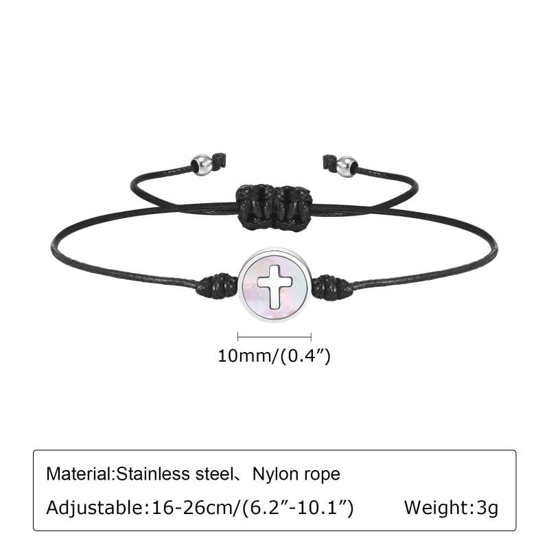 Wholesale Simple Cross Bracelet for Couple