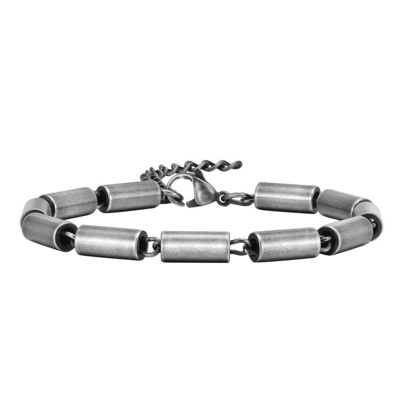 Wholesale Stainless Steel Cylinder Chain Bracelet