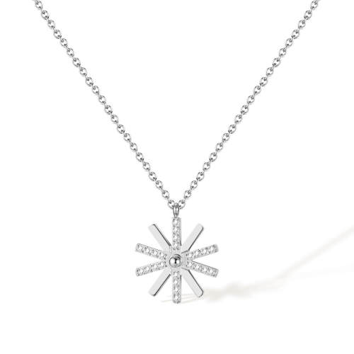 Wholesale Stainless Steel Sunflower Pendante