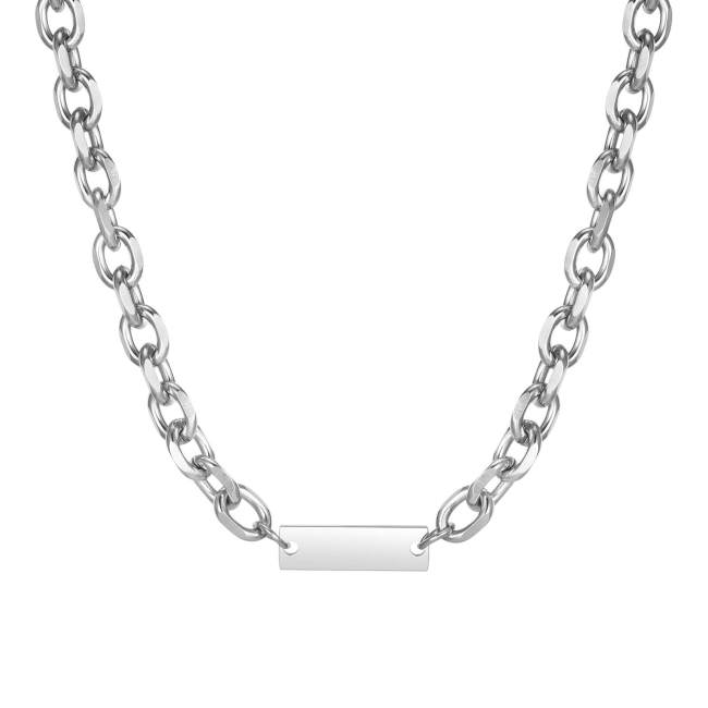Wholesale Stainless Steel Engravable Necklace