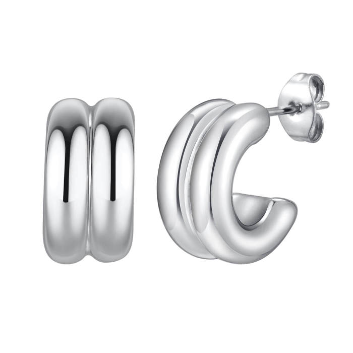 Wholesale Stainless Steel Fashion Earrings