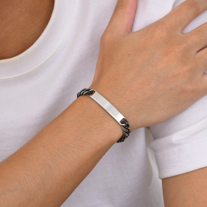 Wholesale Stainless Steel Blank Plate Bracelet