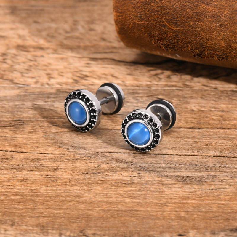 Wholesale Stainless Steel Mens Stud Earrings