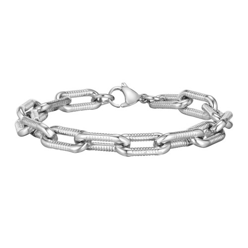 Wholesale Stainless Steel Chunky Chain Bracelet