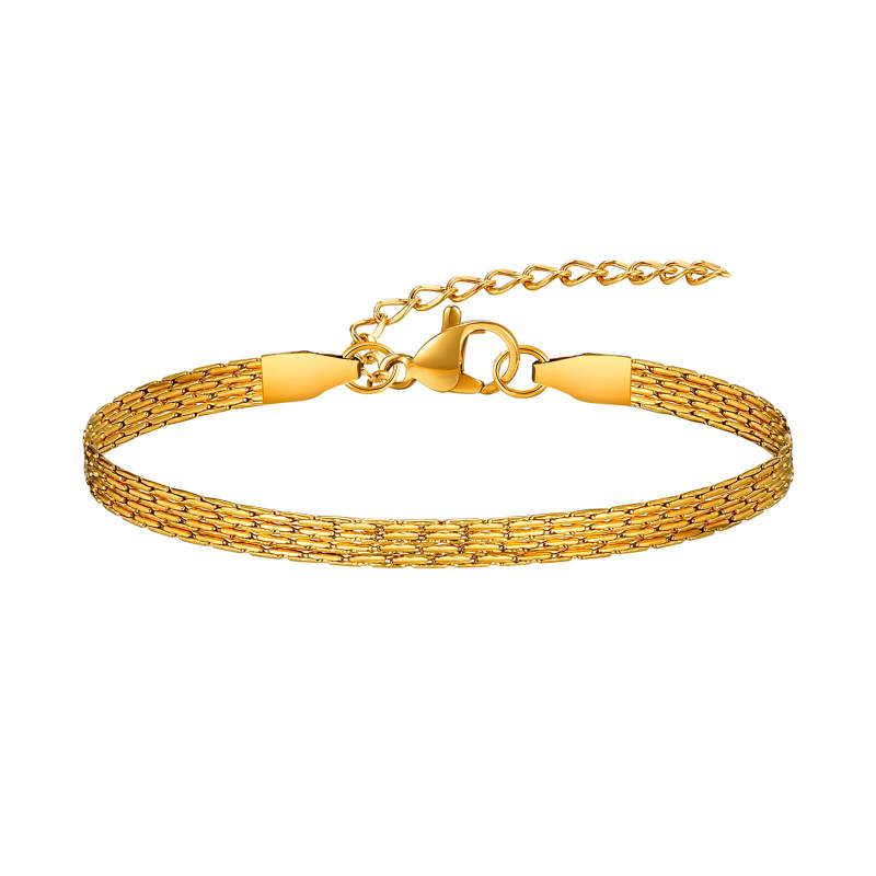 Wholesale Stainless Steel Multi Layered Bracelet