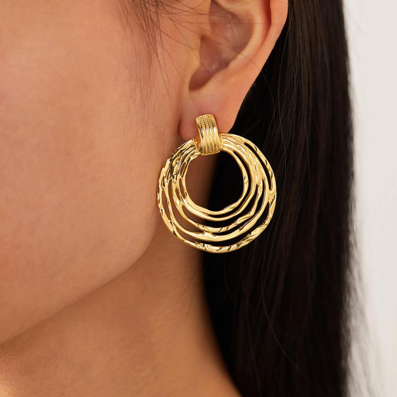 Wholesale Stainless Steel Trend Earrings