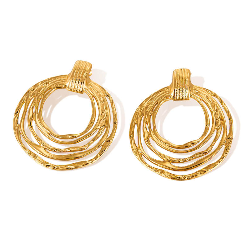 Wholesale Stainless Steel Trend Earrings